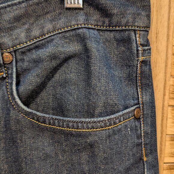 BOSS Hugo Boss Scout 1 Stretch Regular Fit Dark Blue Denim Jeans Size 34/34 - Picture 5 of 14